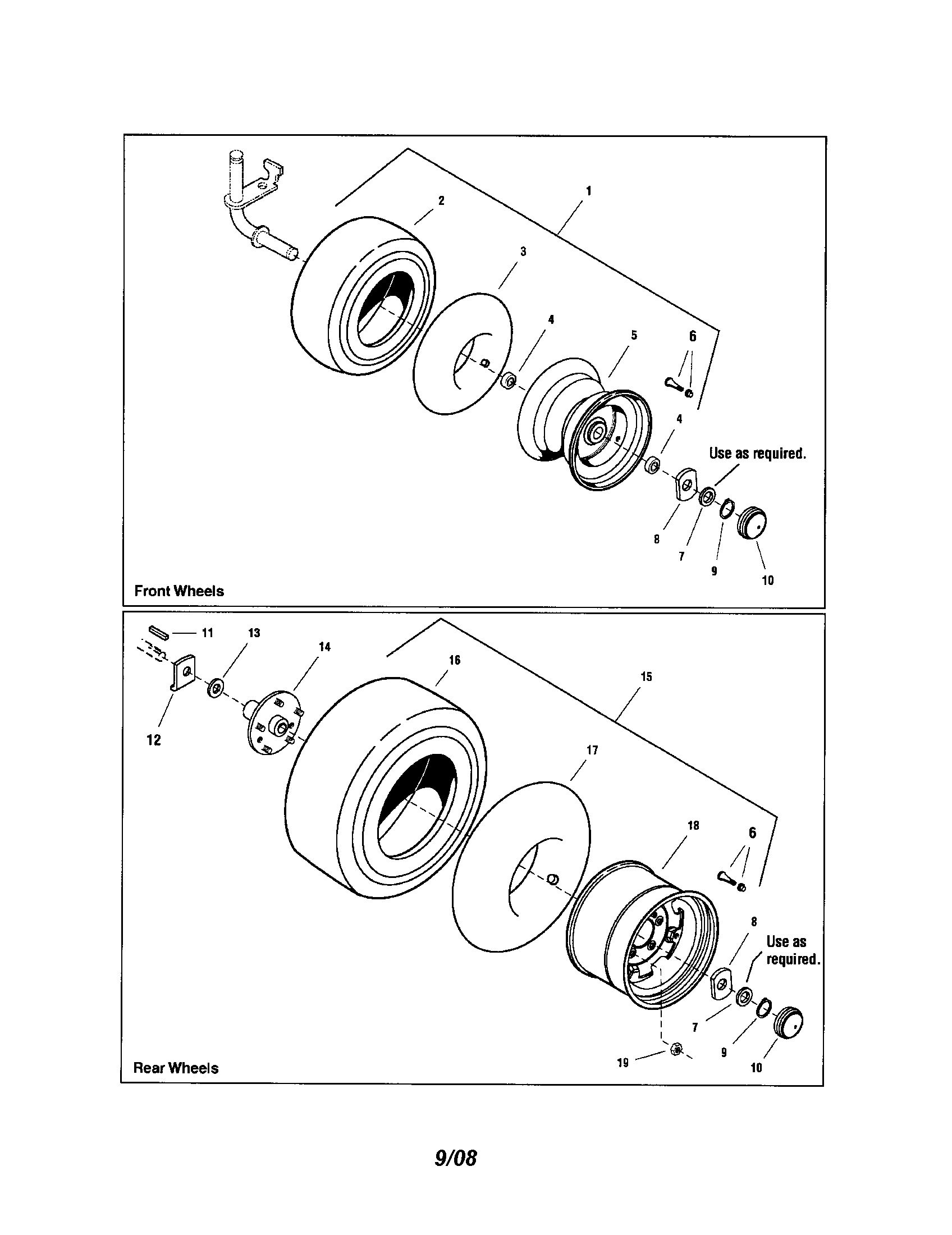 WHEELS AND TIRES