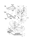 44" mower deck-belt/idler arm/hitch