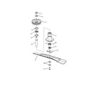 Snapper RZT185381BVE (7800151) 42" deck spindle diagram