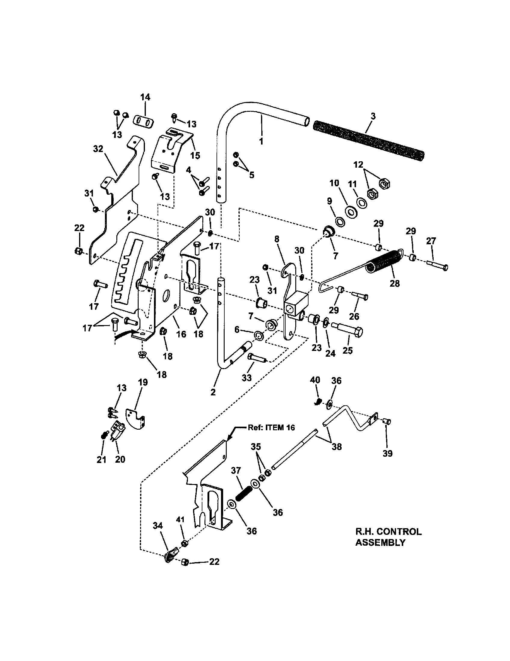 CONTROL, RH, ERZT (SERIES 0)