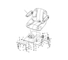 Snapper RZT22500BVE2 (7800011) seat diagram
