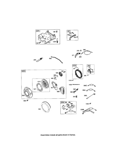 Starter rewind/motor-starter