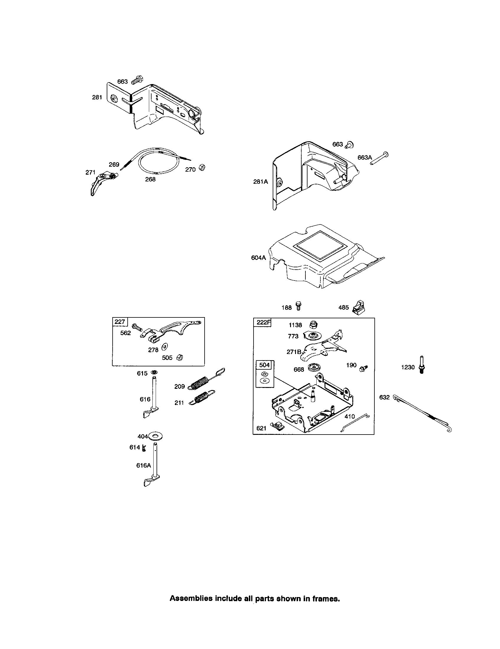 Control bracket & cover