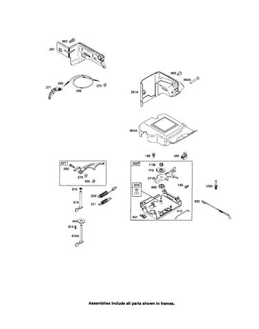 Control bracket & cover