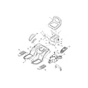 Snapper 2690518 seat deck/fuel tank diagram