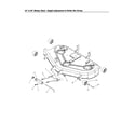 Snapper 2690518 height adjustment/roller bar diagram