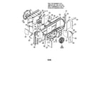Carrier 52PCA007331CP partition/scroll/blower wheel diagram