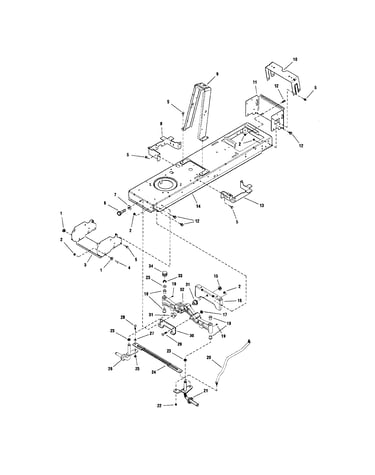 Frame/front axle
