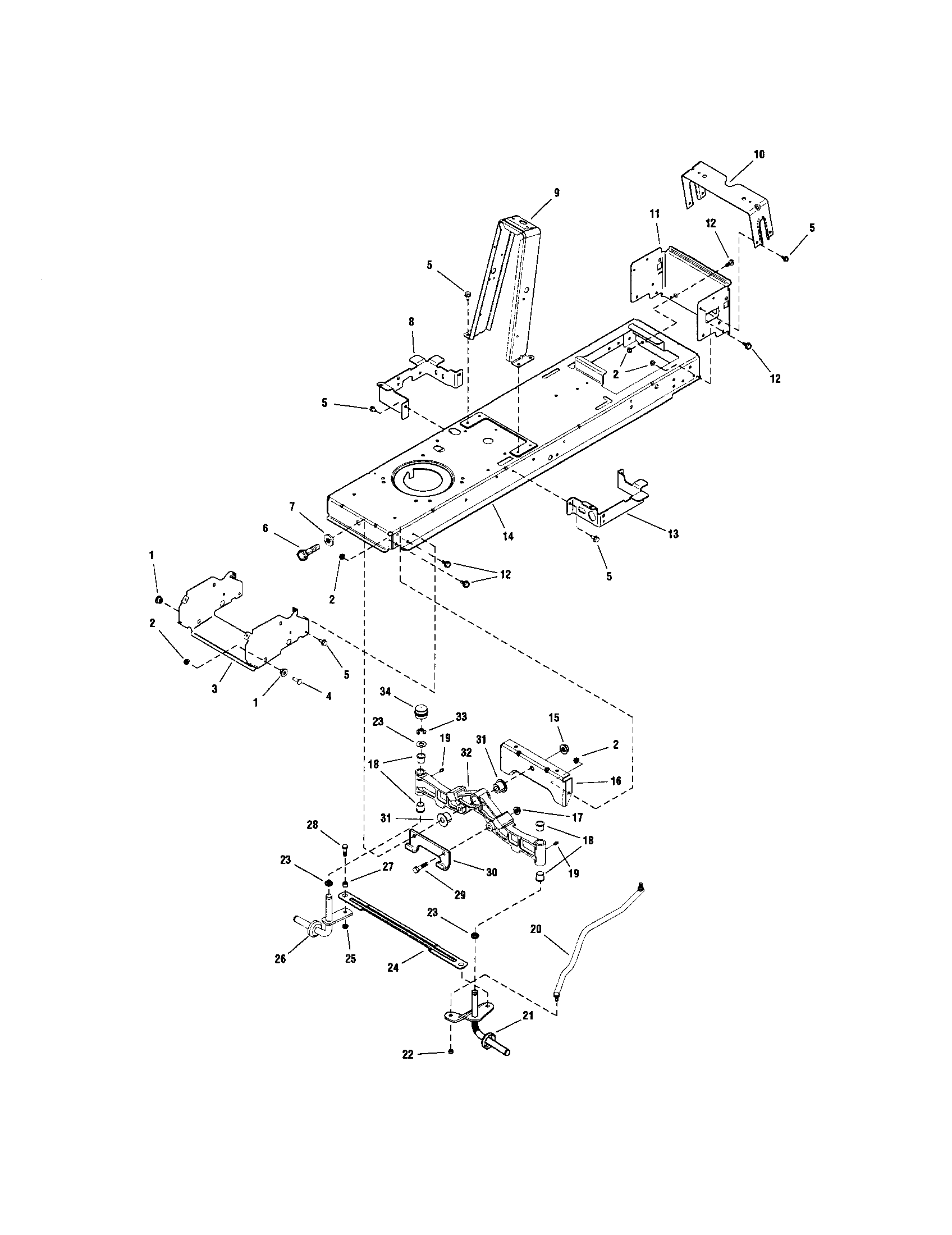 FRAME/FRONT AXLE