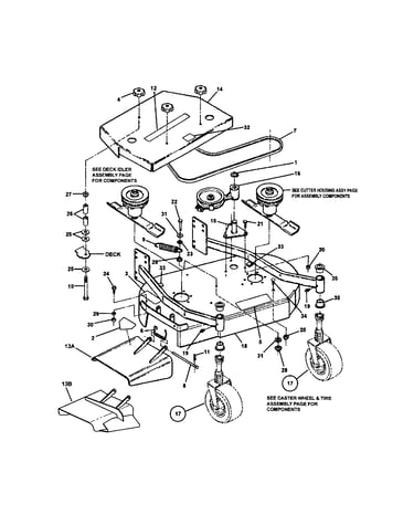 36" mower deck