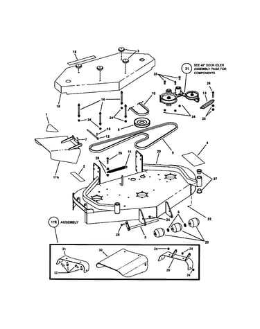 48" mower deck