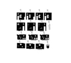 Snapper SPA611-SERIES 1-2 decals-left & right panels diagram