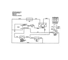 Snapper SPA611-SERIES 1-2 wiring schematic (manual start) diagram