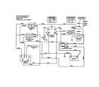 Snapper SPA611-SERIES 1-2 wiring schematic (electric start) diagram