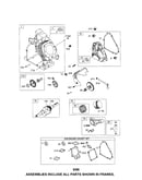 Cylinder/crankshaft/crankcase