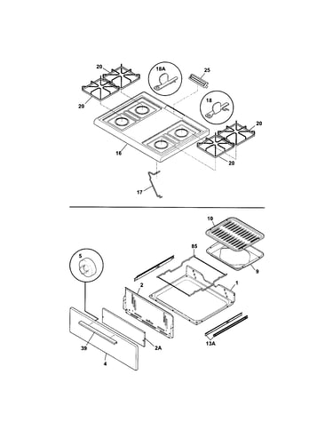 Top/drawer