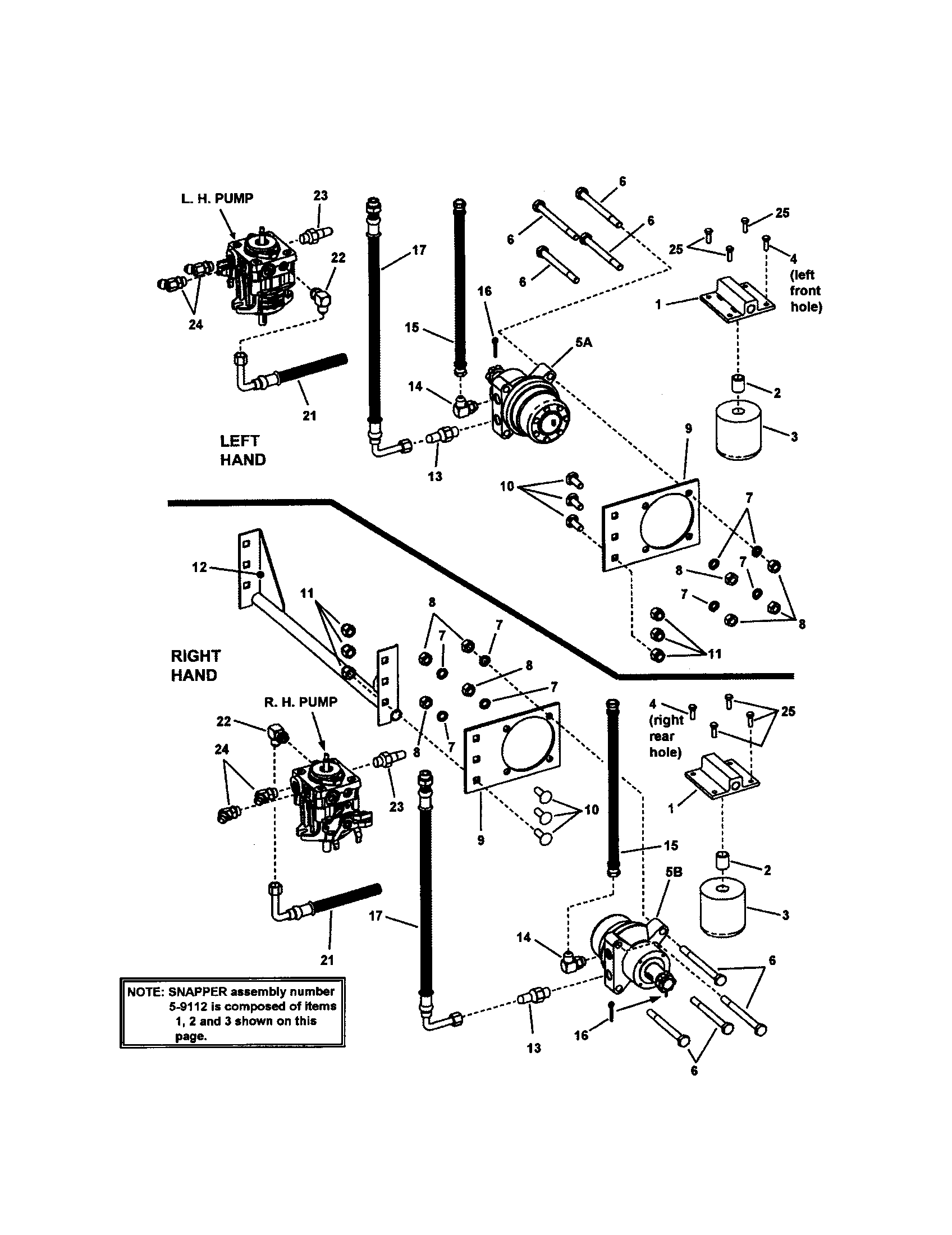 HOSE (48"/52" DECK, SERIES 1) PT. 1