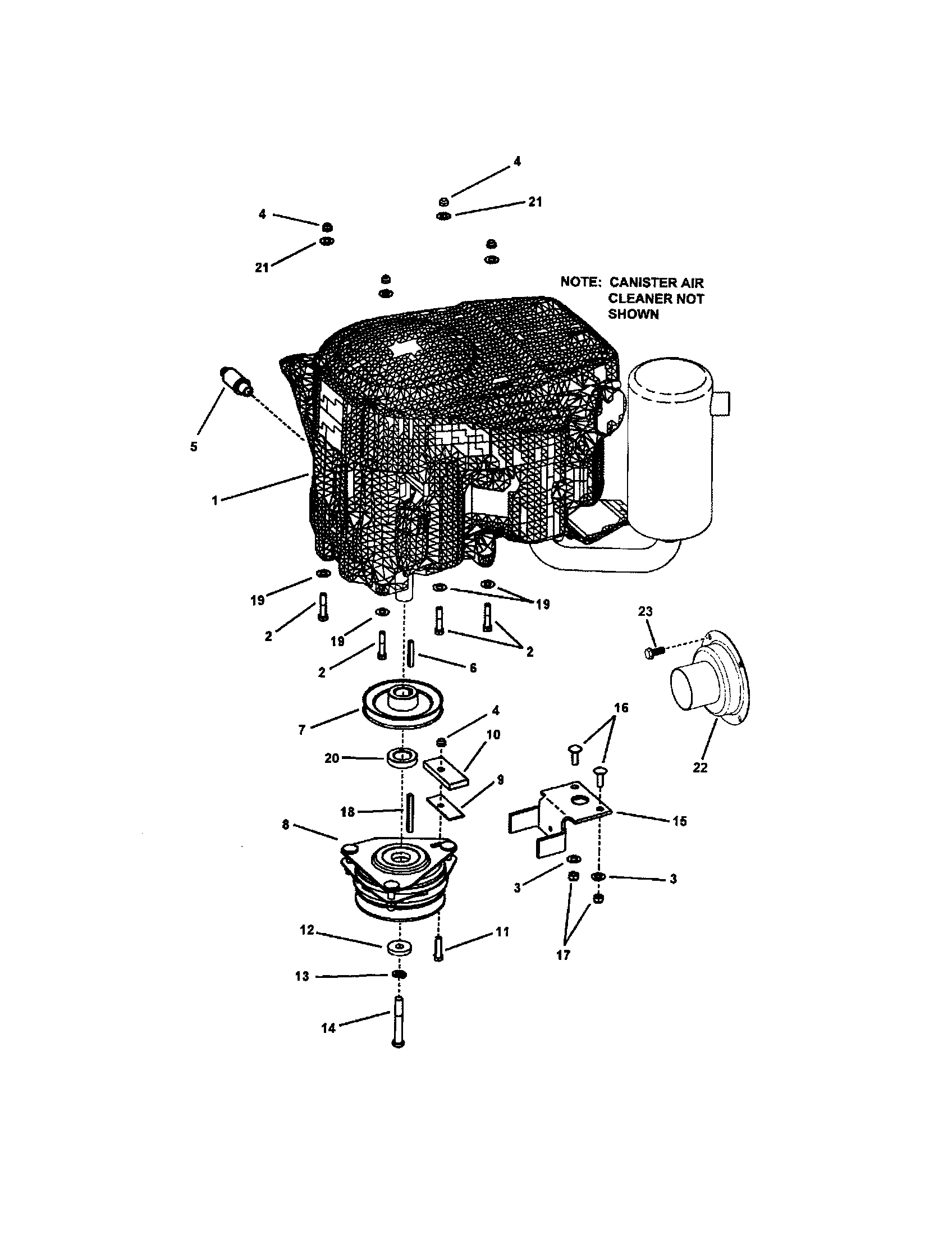 Engine sub-assembly
