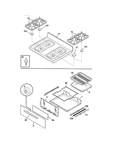 Top/drawer