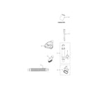 Kenmore 11634923401 hose and attachment diagram