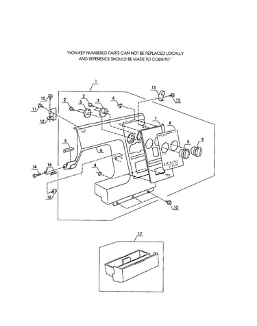 Control panel/extension table