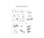 Kenmore 38517526590 accessory set/buttonhole attachment diagram