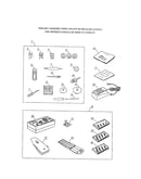 Accessory set/buttonhole attachment