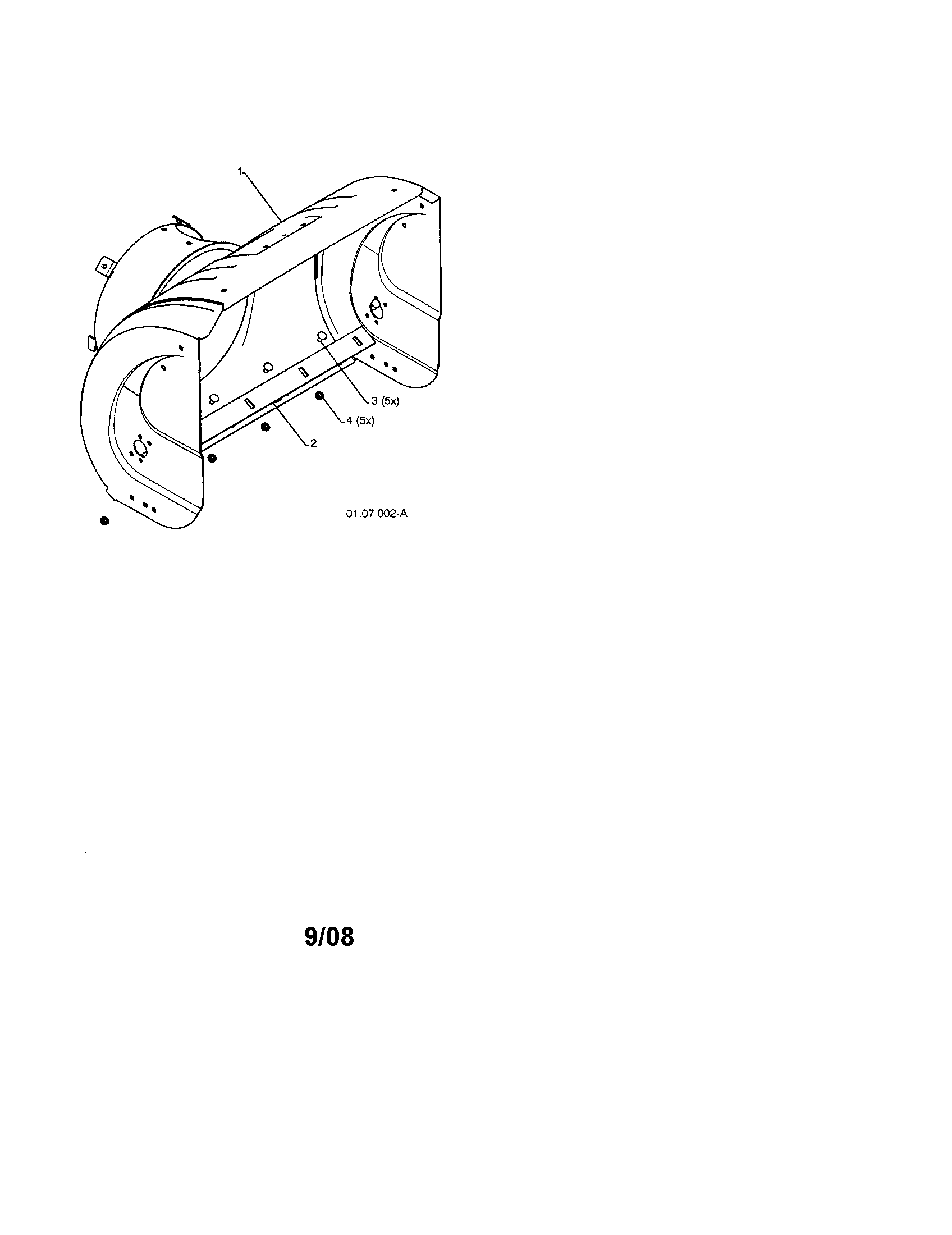 Auger housing