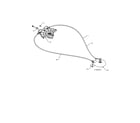 Craftsman 917253560 lever/cable rotator diagram