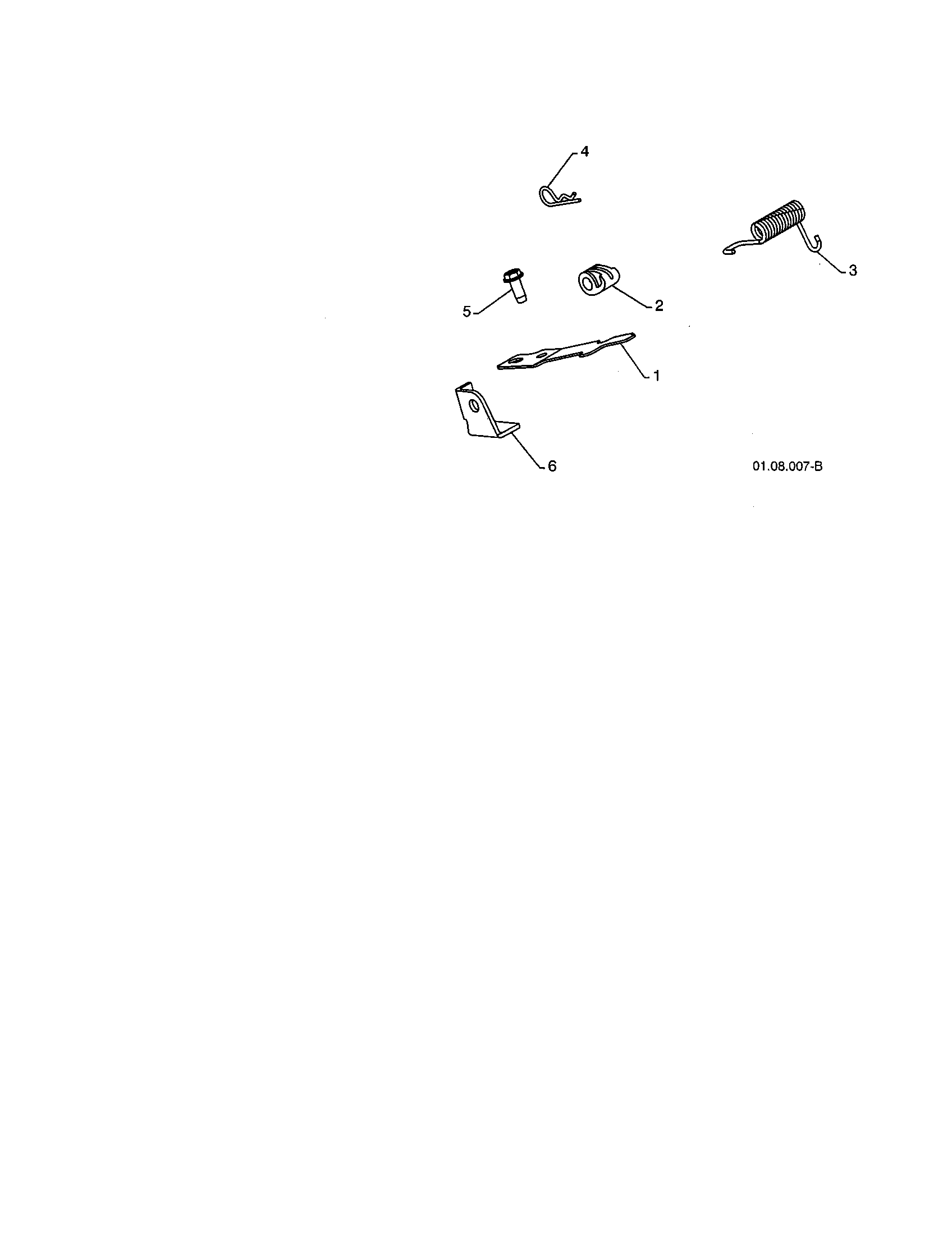 Interlock spring & cam