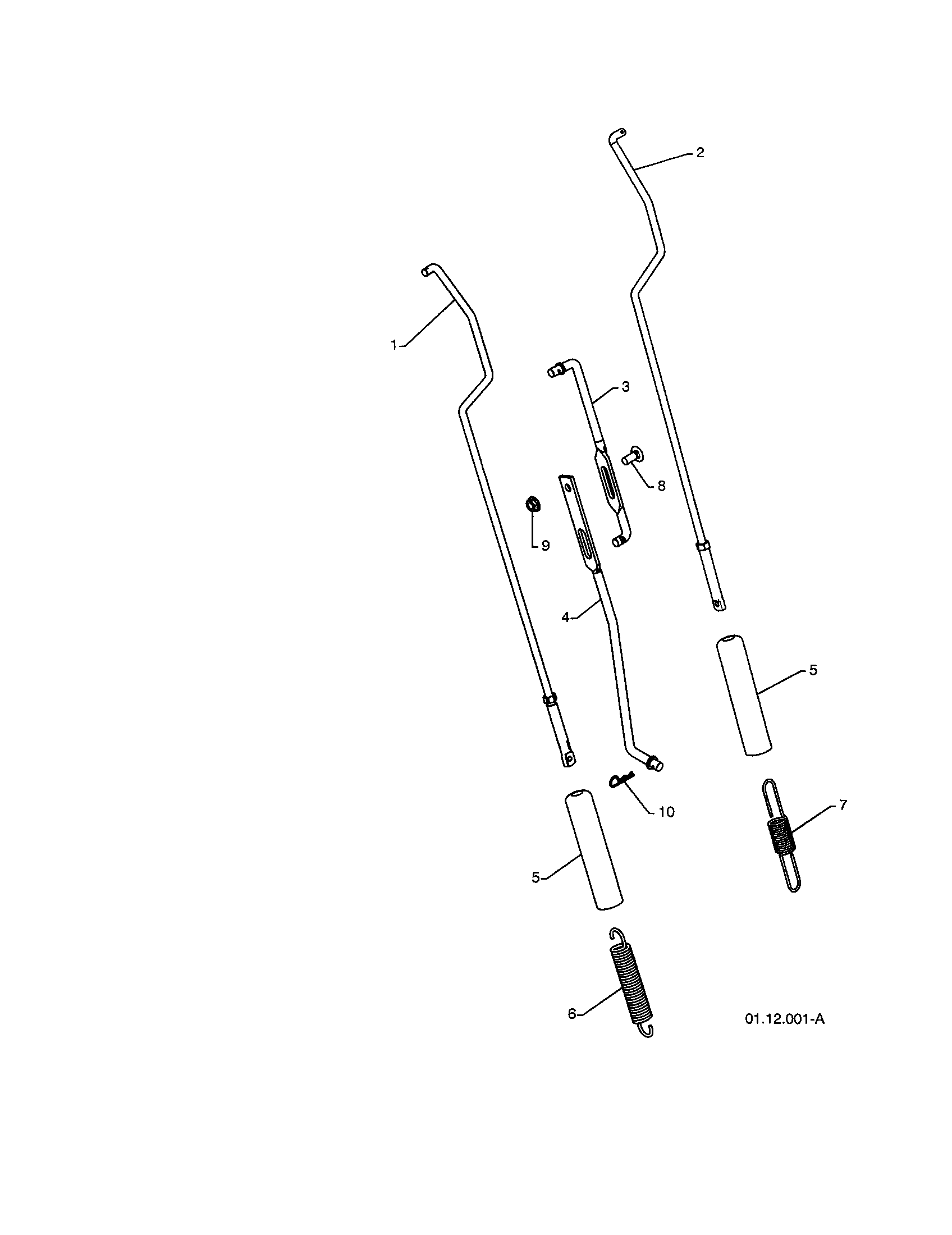 Impeller & traction rods
