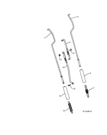 Impeller & traction rods