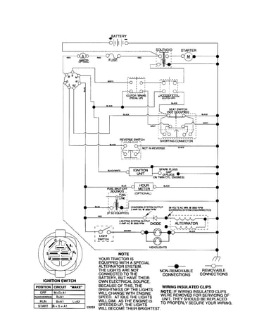 Schematic diagram-tractor