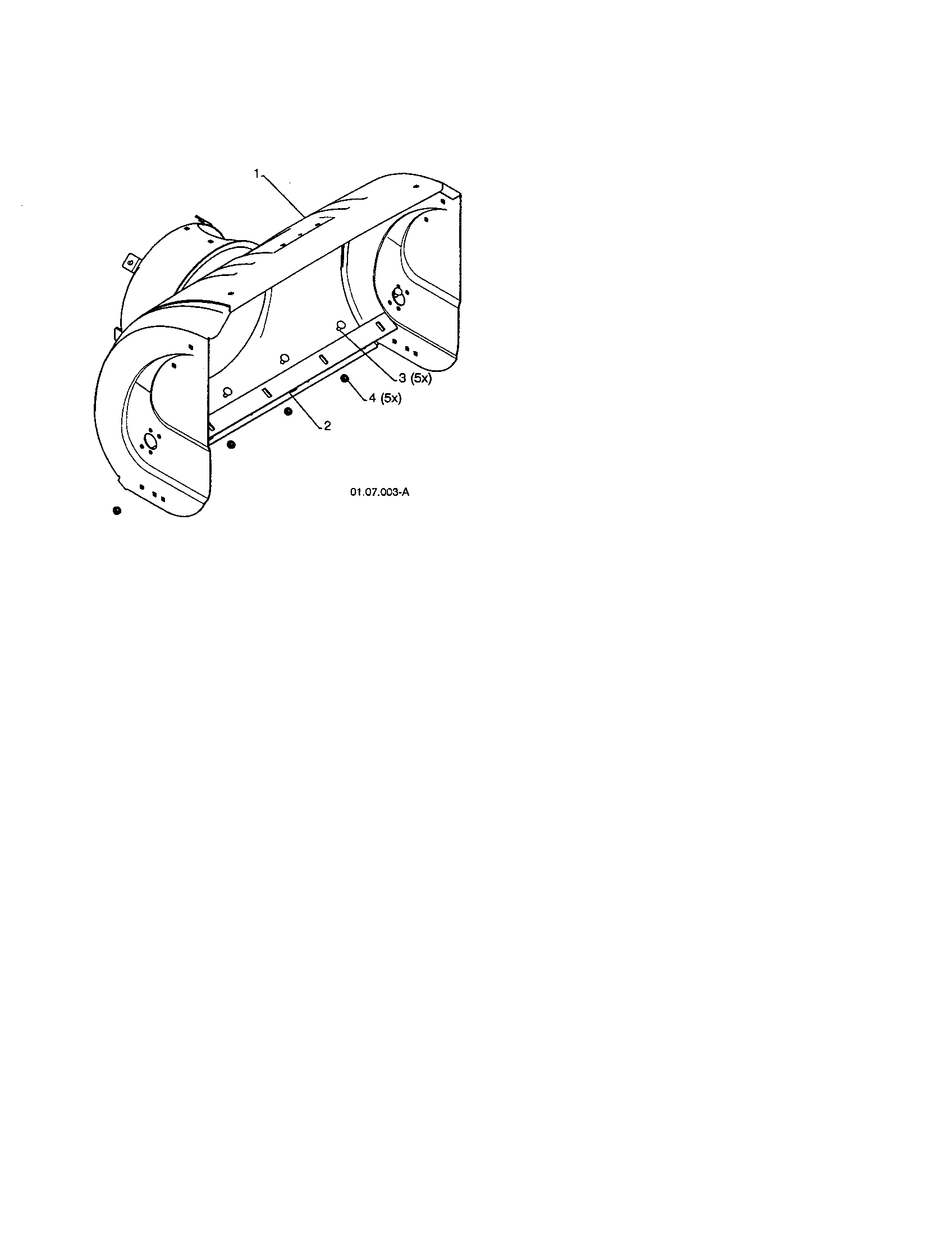 Auger housing