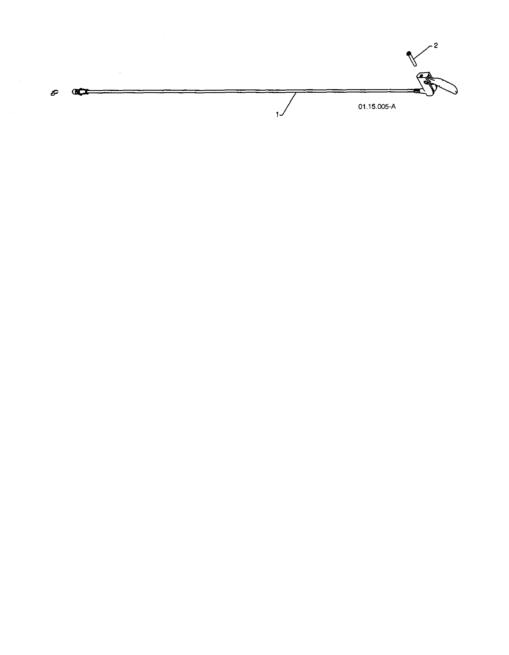 Steer cable