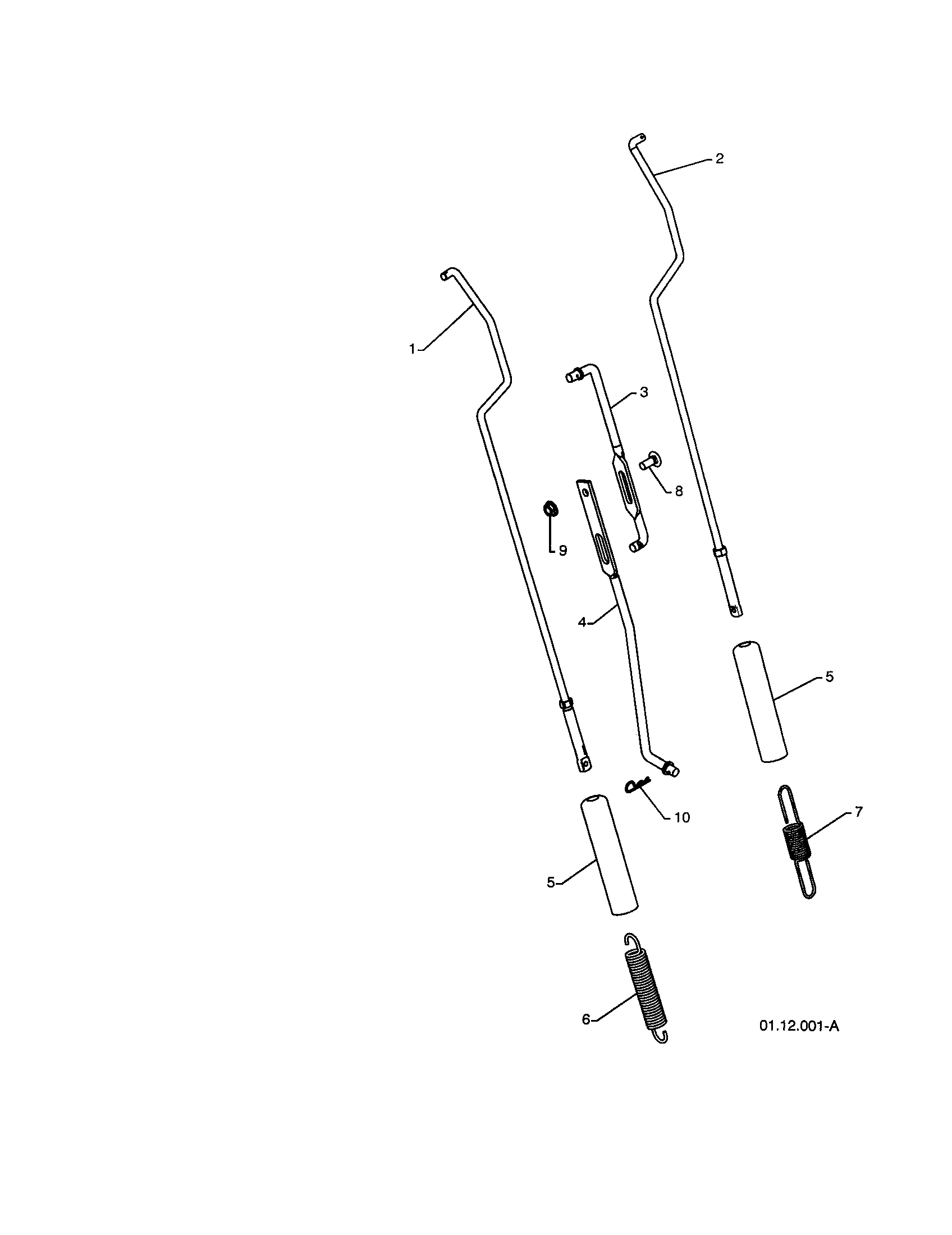 Impeller & traction rods
