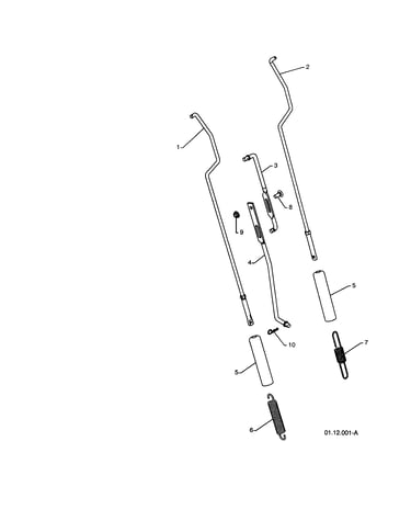Impeller & traction rods