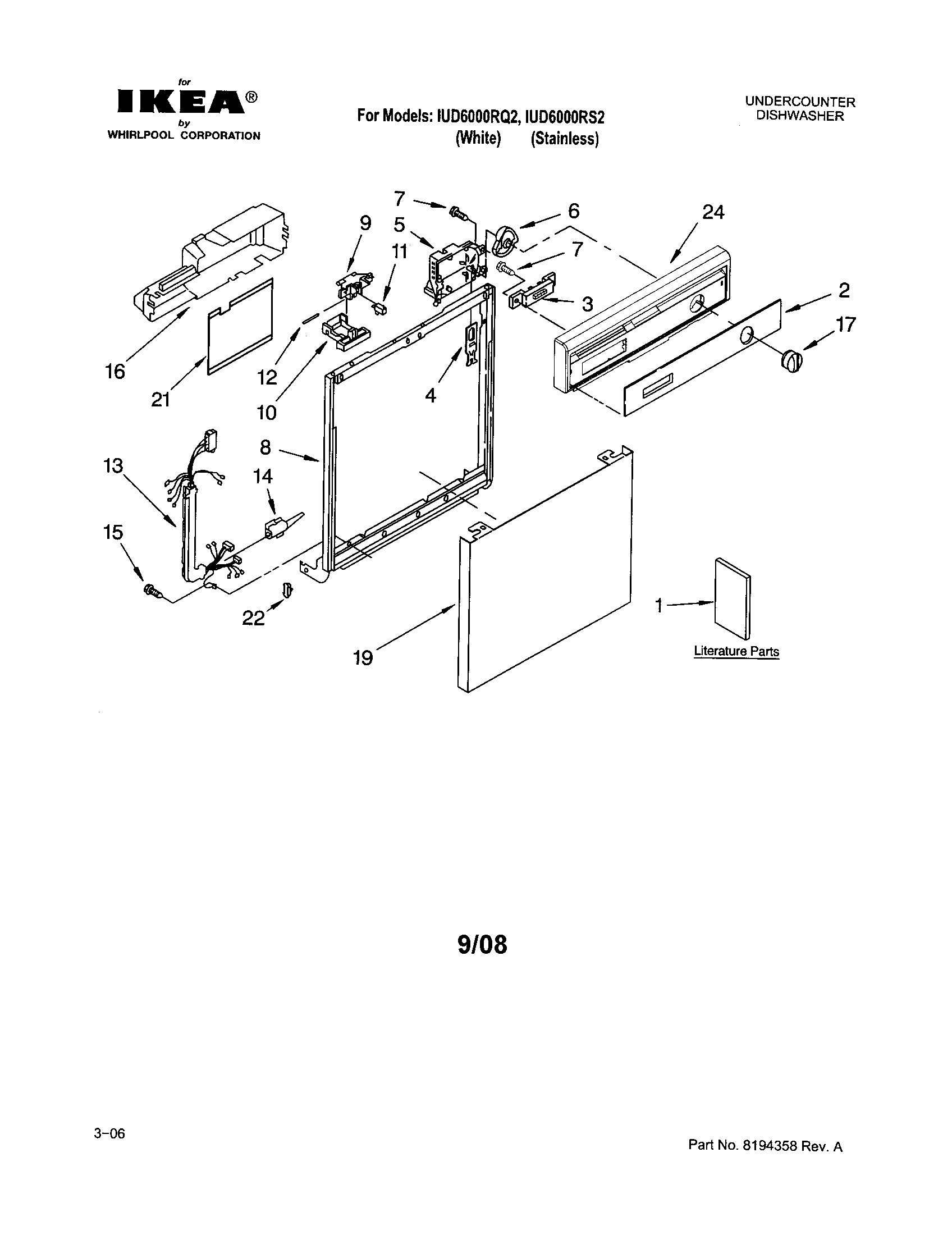 Frame/console