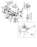 Deck weldment/grass chute