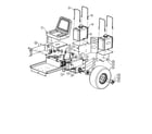 Swisher ZT2766KZ seat/tire/gas tank diagram