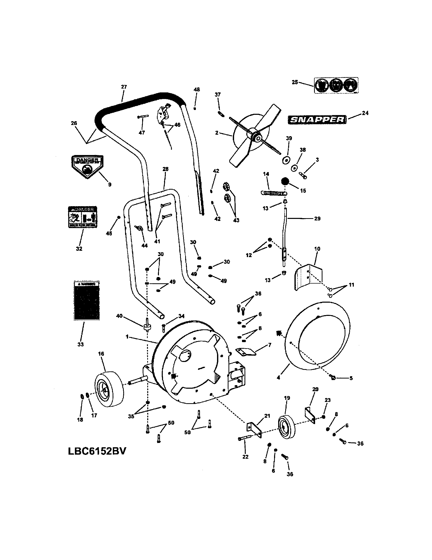 Lbc6152bv blower (series 2)