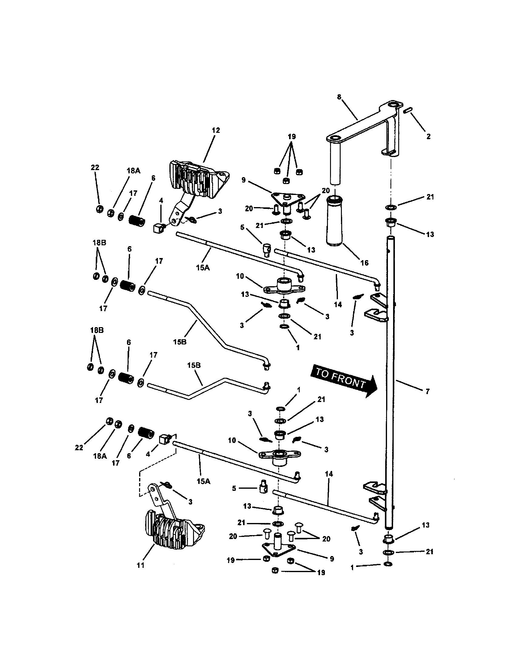 Parking brake (series 1)