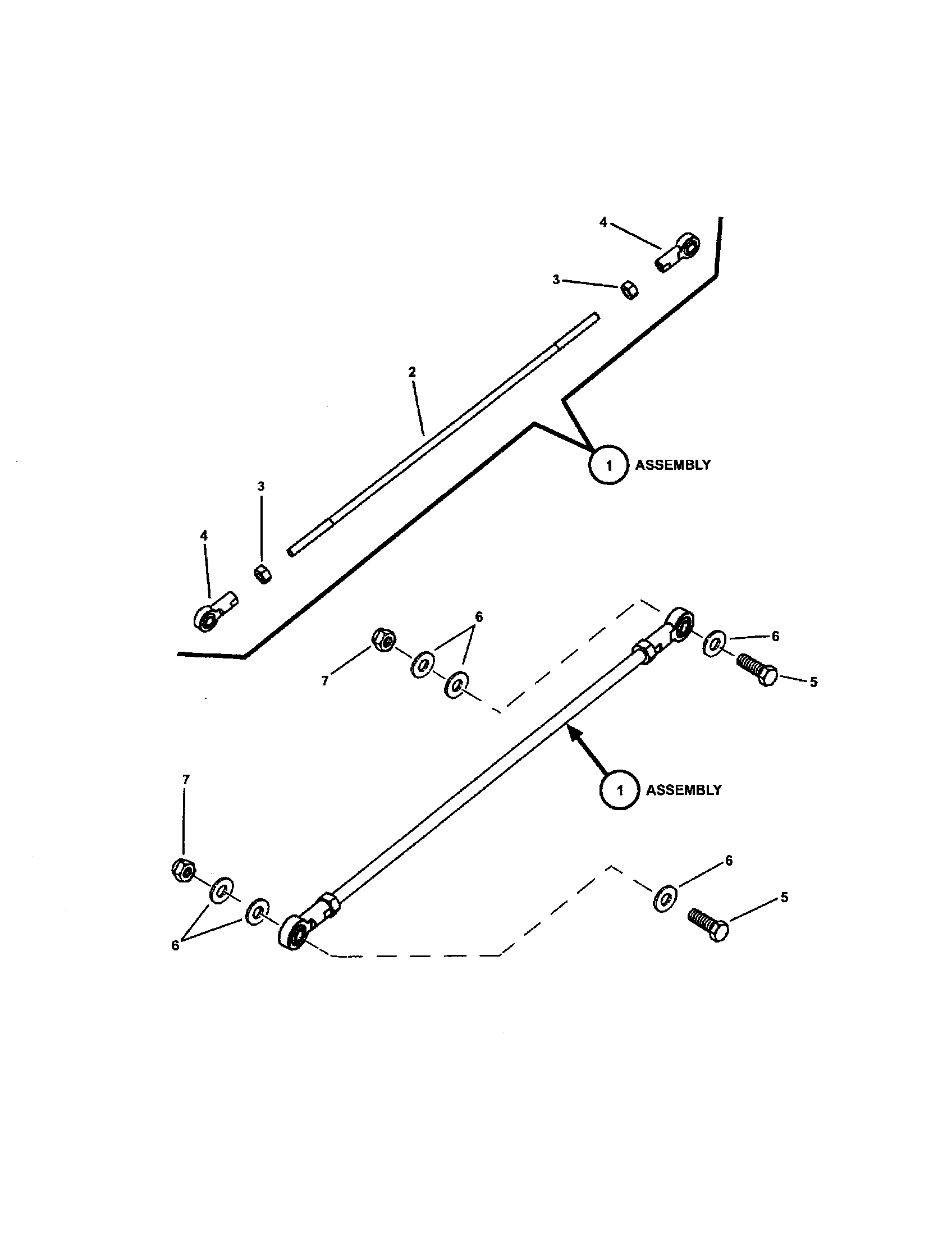 Hydro pump linkage