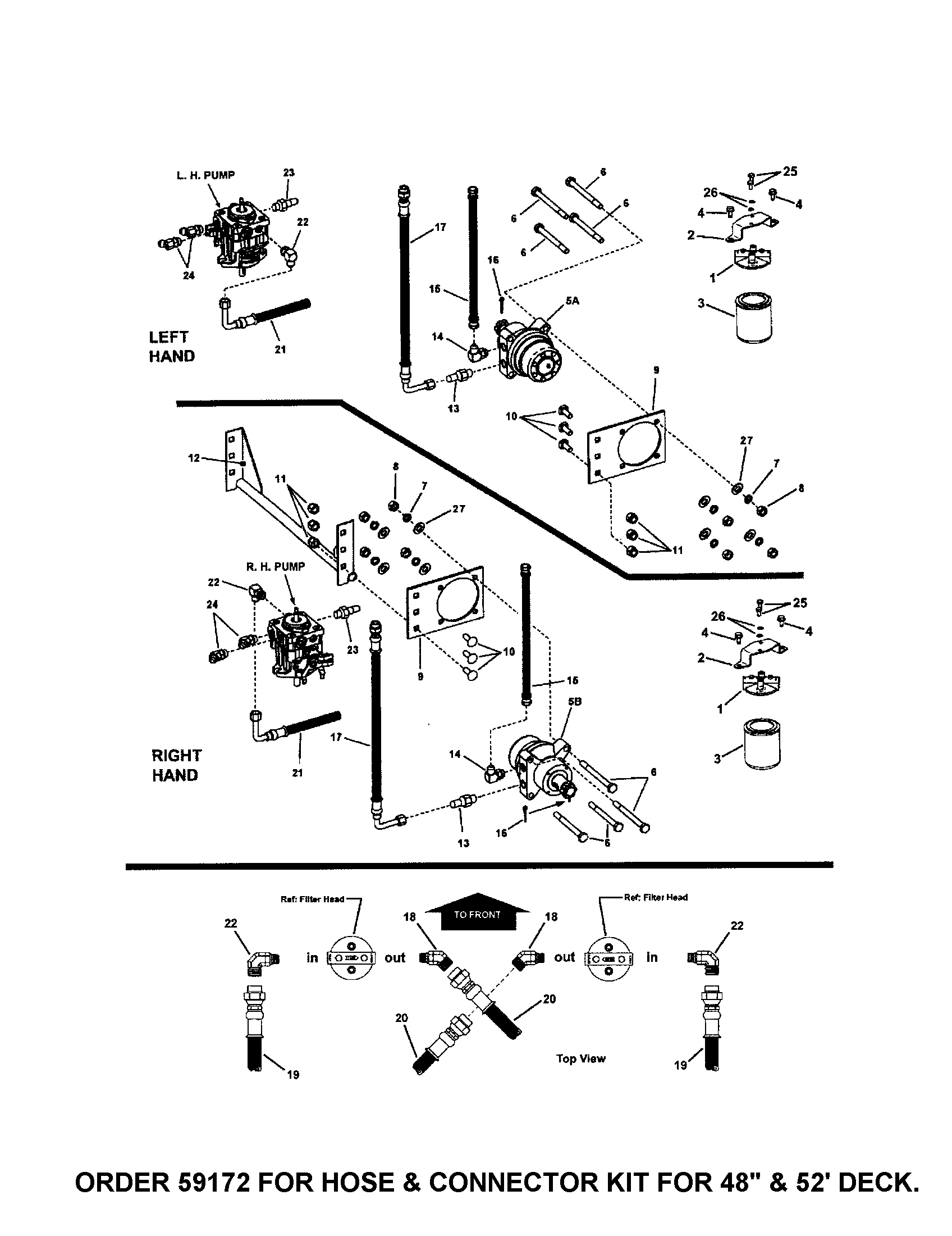 HOSE (52" DECK) SERIES 2