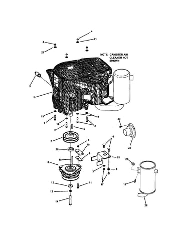 Engine sub-assembly