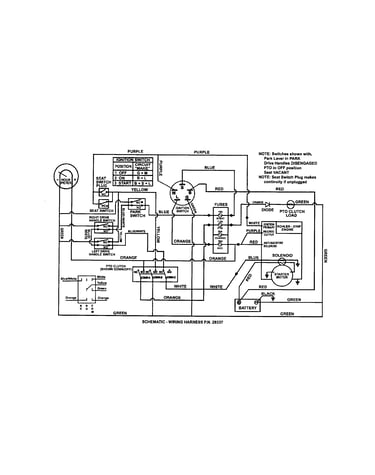 Wiring schematic (kohler engine)