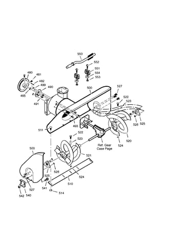 Auger housing