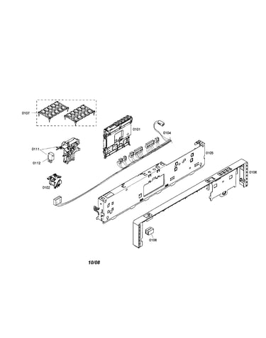 Control module/fascia panel