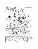 48"/52"/61" mower deck (deck)