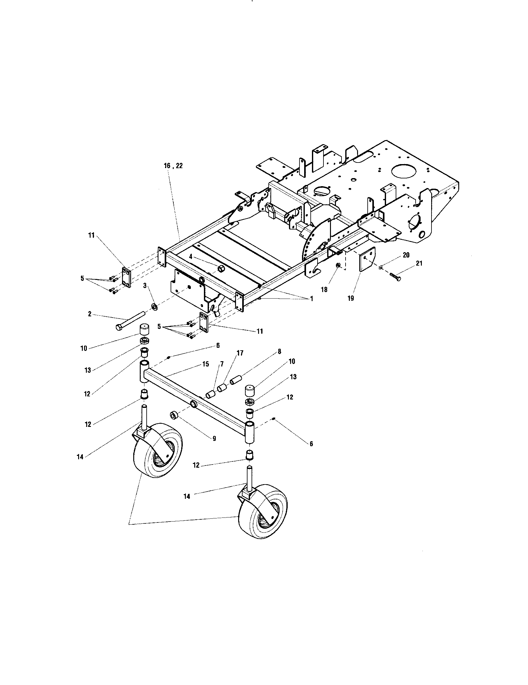 MAIN FRAME/FRONT SUSPENSION